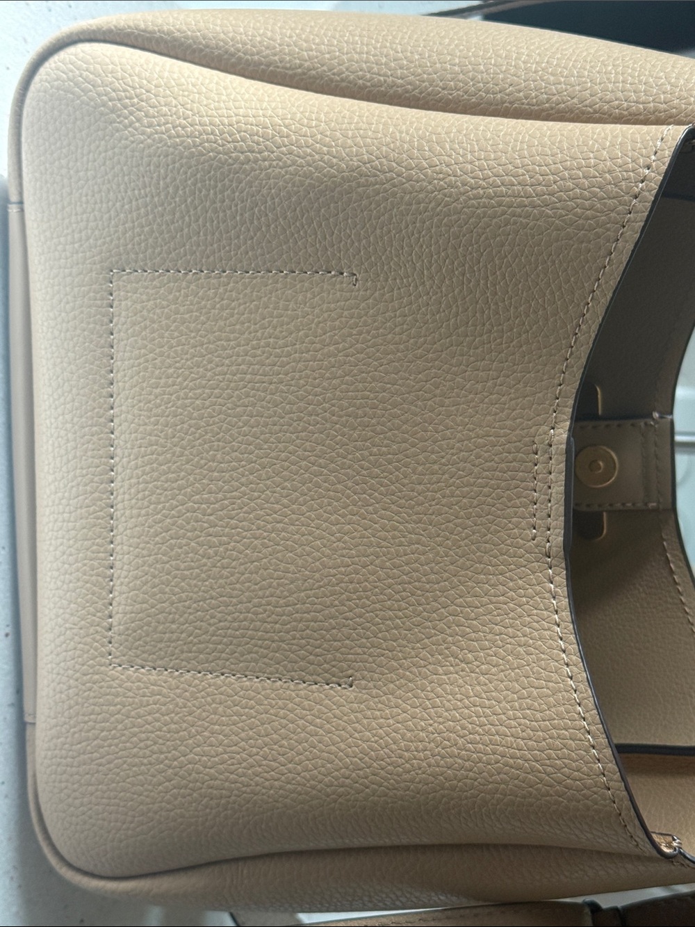 Michael Kors Pebbled Shoulder Bag in Camel - Picture 6 of 6